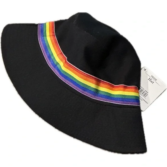 Rainbow band bucket hat - Picture 4 of 8